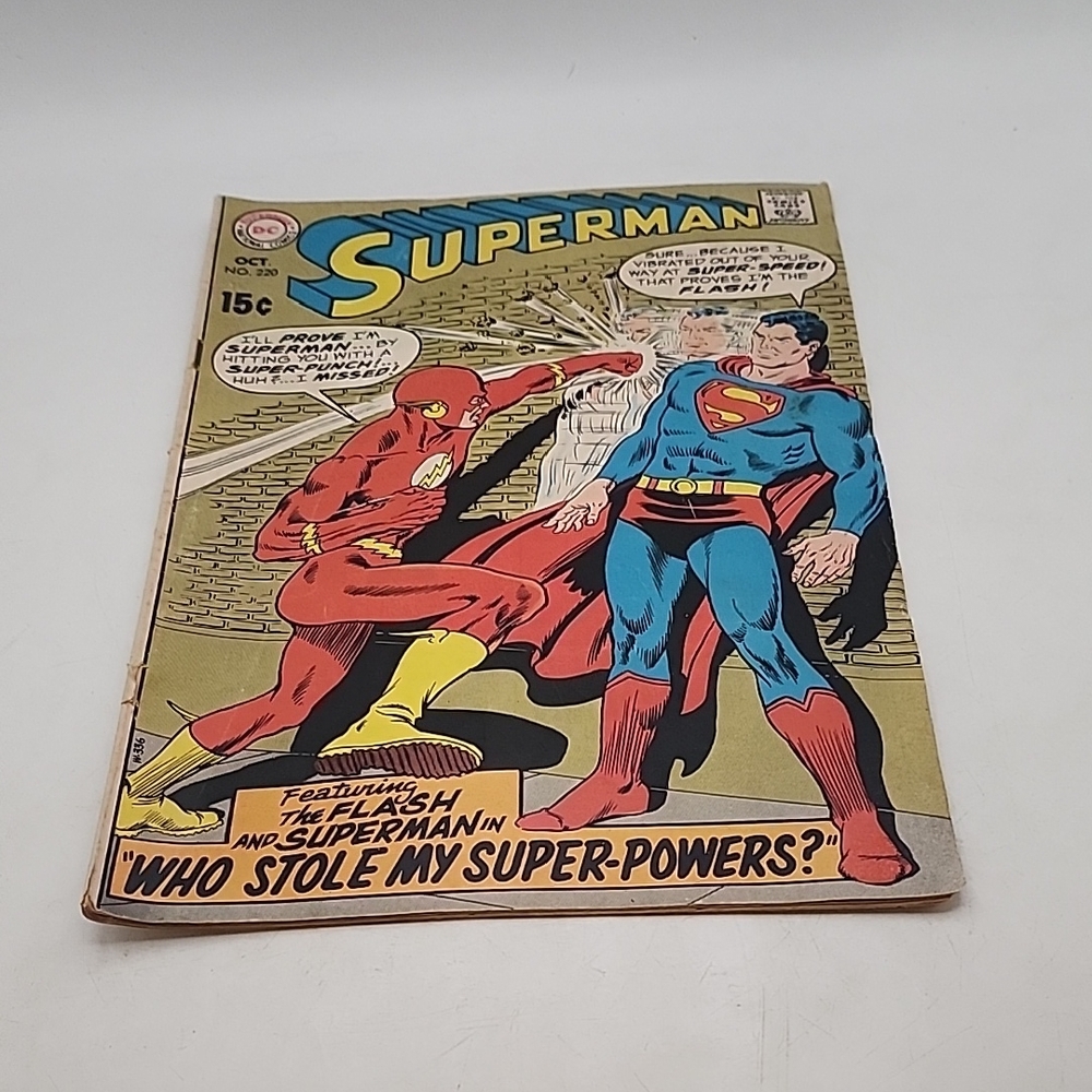 Vintage 1969 DC Superman No 220